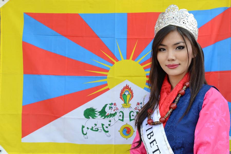 Miss Tibet 2014 Tenzin Yangzom